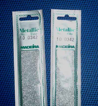 Madeira Metallic Nr.  10 Color 0342 Silber